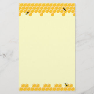 Papelería Efectos de escritorio de las abejas y del panal