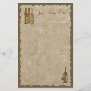 Papelería Efectos de escritorio de las botellas de vino del