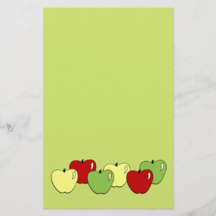 Papelería Efectos de escritorio de las manzanas