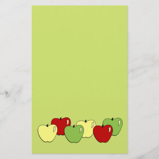 Papelería Efectos de escritorio de las manzanas