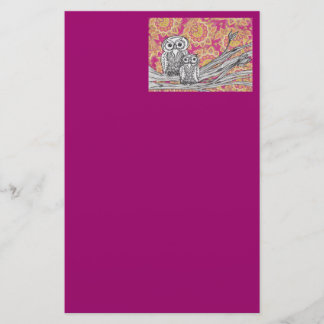 Papelería Efectos de escritorio de los búhos 36