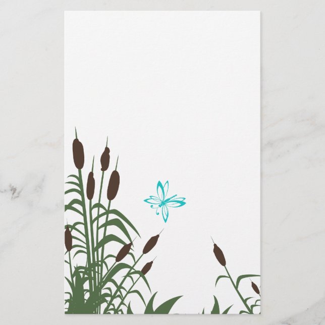 Papelería Efectos de escritorio de los Cattails (Anverso)