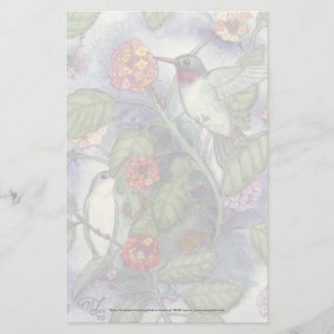 Papelería Efectos de escritorio de los "colibríes Throated