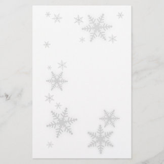 Papelería Efectos de escritorio de los copos de nieve del