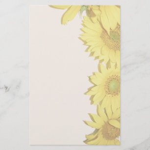 Papelería Efectos de escritorio de los girasoles