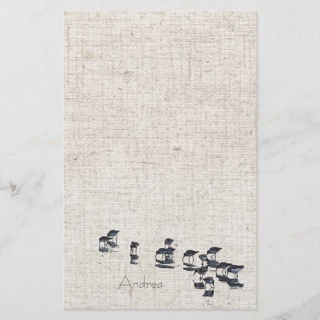 Papelería Efectos de escritorio de los pájaros de los (Anverso)