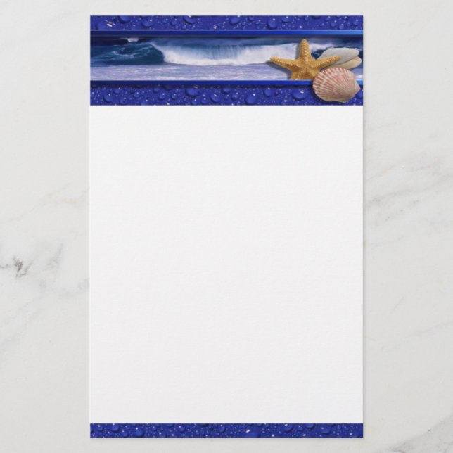 Papelería Efectos de escritorio de los Seashells (Anverso)