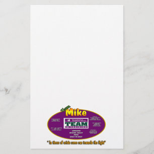 Papelería Efectos de escritorio de Mike del equipo