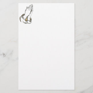 Papelería Efectos de escritorio de rogación de las manos del