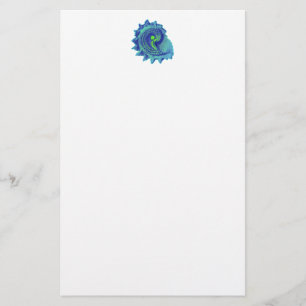 Papelería Efectos de escritorio de Shell del mar del espiral