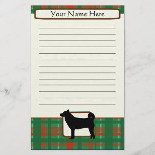 Papelería Efectos de escritorio de Shiba Inu del navidad de