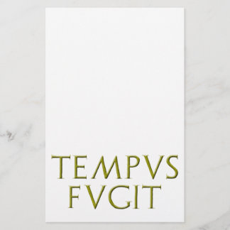 Papelería Efectos de escritorio de Tempus Fugit