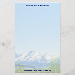 Papelería Efectos de escritorio de Tetons VISION de la