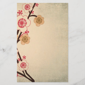 Papelería Efectos de escritorio del árbol de la flor de