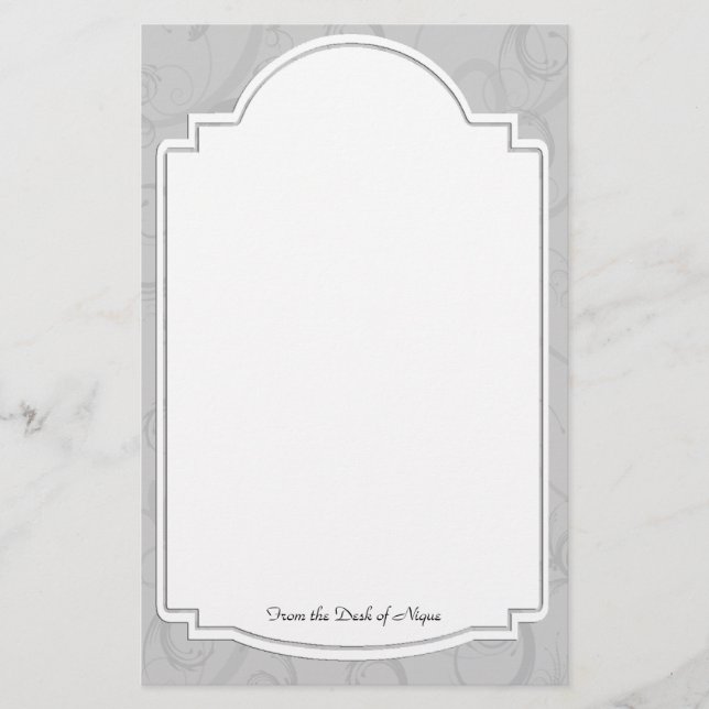 Papelería Efectos de escritorio del art déco (Anverso)