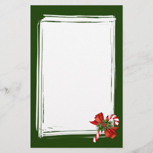 Papelería Efectos de escritorio del bastón de caramelo (Anverso)