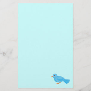 Papelería Efectos de escritorio del Bluebird