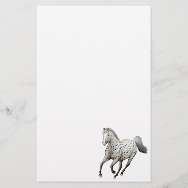 Papelería Efectos de escritorio del caballo del Appaloosa