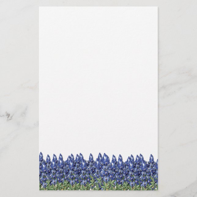Papelería Efectos de escritorio del campo del Bluebonnet (Anverso)