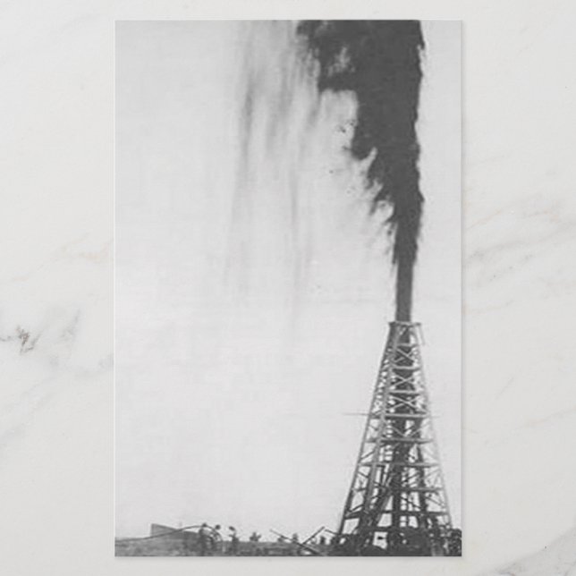 PAPELERÍA EFECTOS DE ESCRITORIO DEL CAMPO PETROLÍFERO (Anverso)