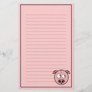 Papelería Efectos de escritorio del cerdo