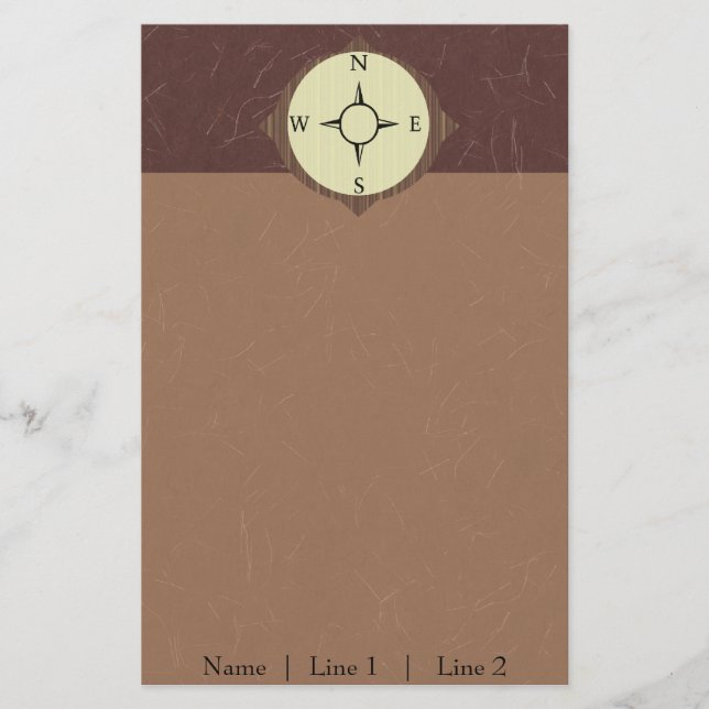 Papelería Efectos de escritorio del compás (Anverso)