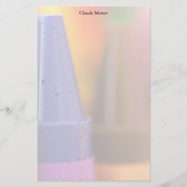 Papelería Efectos de escritorio del creyón (Anverso)