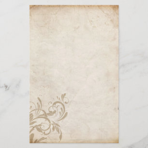 Papelería Efectos de escritorio del diseño floral del