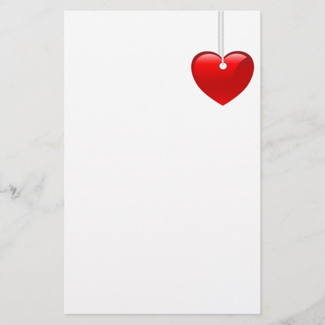 Papelería Efectos de escritorio del el día de San Valentín (Anverso)