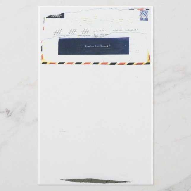 Papelería Efectos de escritorio del expediente de la prueba (Anverso)
