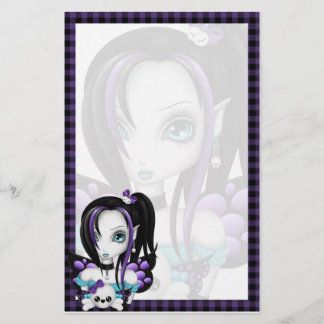 Papelería Efectos de escritorio del Faery del cráneo