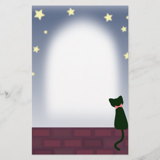 Papelería Efectos de escritorio del gato (Anverso)