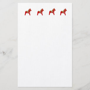 Papelería Efectos de escritorio del lino del caballo de Dala