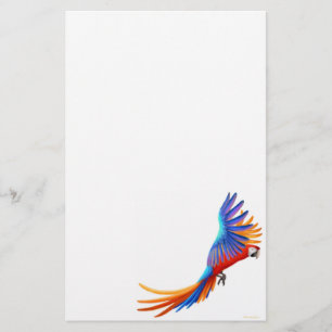 Papelería Efectos de escritorio del loro del Macaw