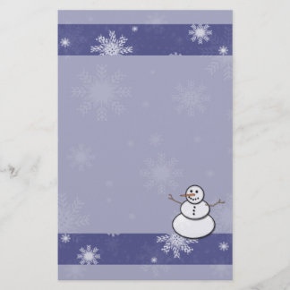 Papelería Efectos de escritorio del muñeco de nieve