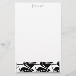 Papelería Efectos de escritorio del pelícano del art déco