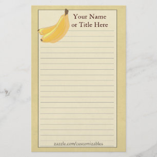 Papelería Efectos de escritorio del plátano