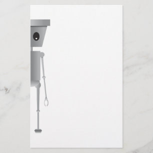 Papelería Efectos de escritorio del robot de Chibi