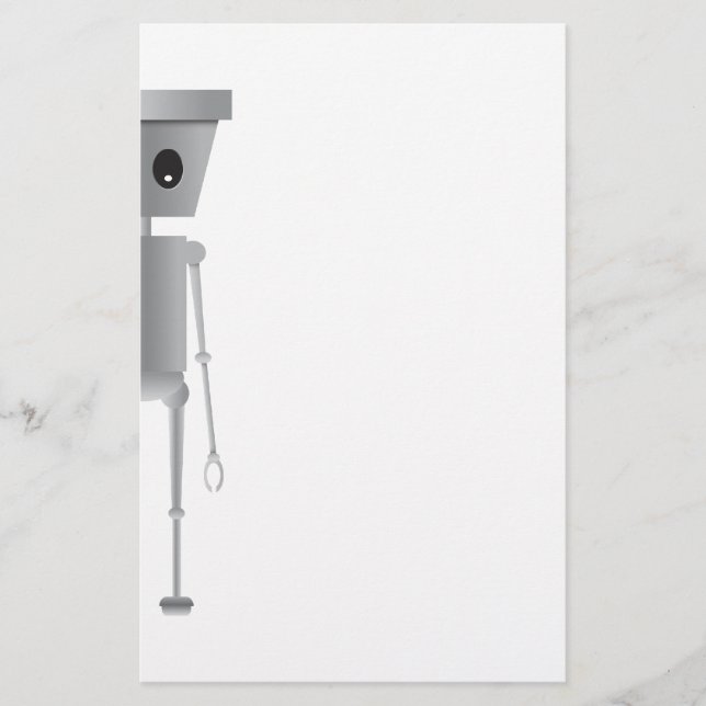 Papelería Efectos de escritorio del robot de Chibi (Anverso)