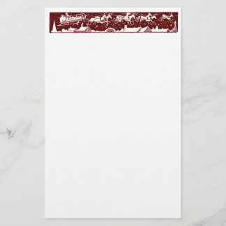 Papelería Efectos de escritorio del rojo del día de fiesta