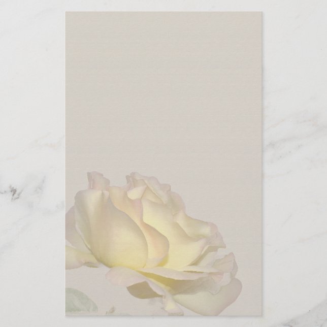 Papelería Efectos de escritorio del rosa amarillo (Anverso)