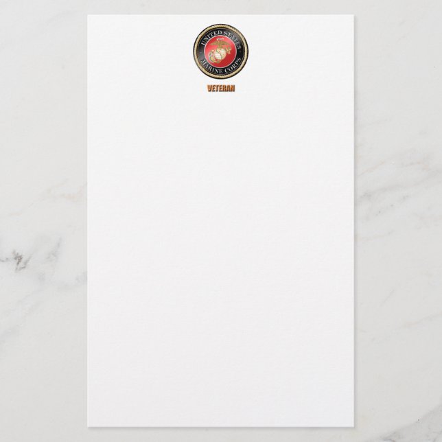 Papelería Efectos de escritorio del USMC (Anverso)