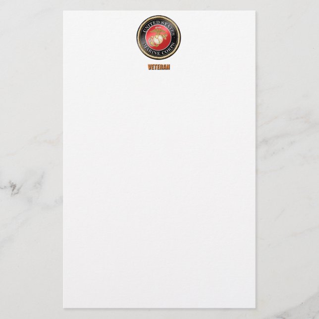 Papelería Efectos de escritorio del USMC (Anverso)