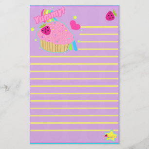 Papelería Efectos de escritorio deliciosos de la magdalena