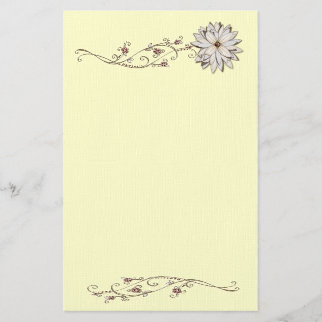 Papelería Efectos de escritorio elegantes (Anverso)