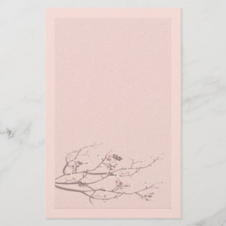 Papelería Efectos de escritorio elegantes de la flor de