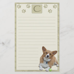 Papelería Efectos de escritorio elegantes del Corgi Galés
