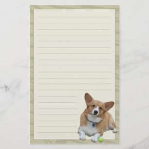 Papelería Efectos de escritorio elegantes del Corgi Galés