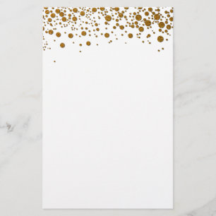 Papelería Efectos de escritorio elegantes del purpurina del