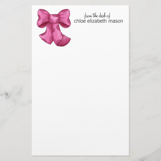 Papelería Efectos de escritorio femeninos lindos estupendos (Anverso)